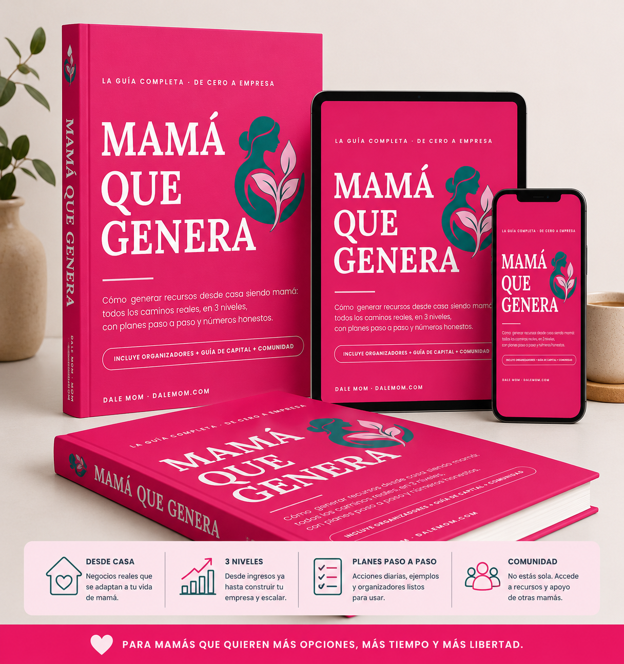 Mamá que genera ingresos en 30 días