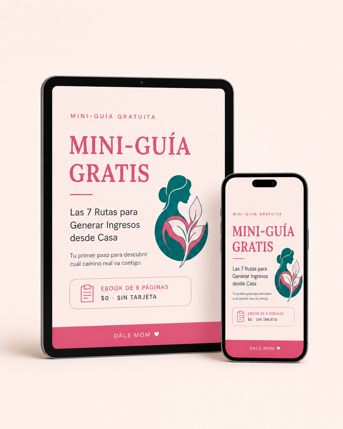 Mini-guía GRATIS · Las 7 Rutas para Generar Ingresos desde Casa